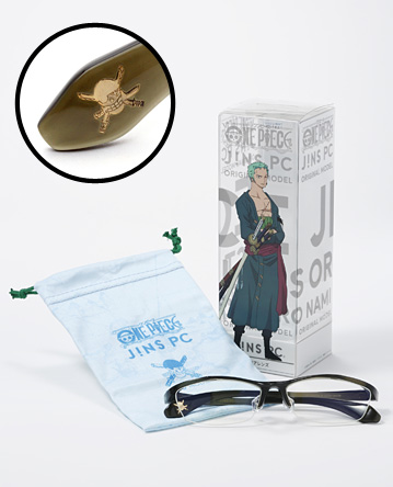 JINS PC コンプリートボックスワンピースオリジナルモデル 限定　新品 JINS PCに『ONE PIECE（ワンピース）』オリジナルモデル”麦わらの一味