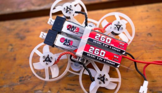 【Tiny Whoop】65mmフレーム2セル機の飛びを試してみたくBETAFPV Beta75XをBeta65Xにダウンサイズしてみた!