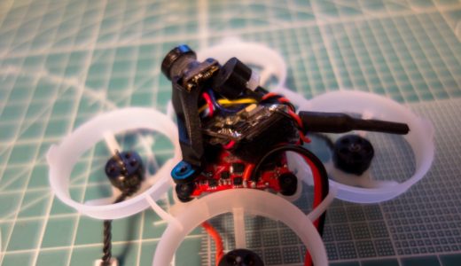 FCの故障で沈黙していたUR65。新しいFC（V1.2）で再構成してみた！【Tiny Whoop】