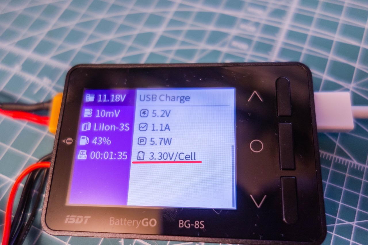 iSDT BG-8S】バッテリーチェッカー&バランサー&USB機器への給電&受信機 