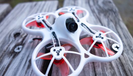 【Emax Tinyhawk】超パワフル1SブラシレスWhoop『Emax Tinyhawk』。モーター&ペラが丈夫なフレームにガードされ1S練習機としてオススメ！