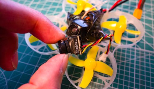 【 Mobula7カスタマイズ】Caddx EOS2カメラ ＆ 200mW出力VTXにカスタマイズ！