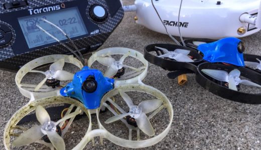 【Tiny Whoop】目的を設定するとWhoopの練習がより楽しく！今回はShutterbug85構成機についていろいろやってみたという話。