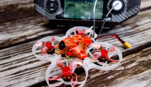 【Eachine TRASHCAN カスタマイズ】1103モーターに変更！標準の0803モーターの発熱が改善され飛行時間も延びるようです！