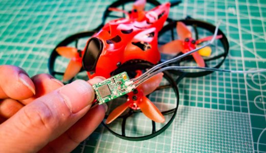 【Eachine Cinecanカスタマイズ】受信機（Frsky xm+）増設をやってみる！