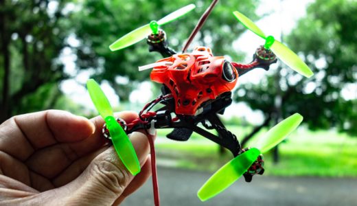 【Toothpick化】Happymodel  Mobula7をToothpick化してみた！2セルToothpick機だけどコイツもよく飛んでくれます！