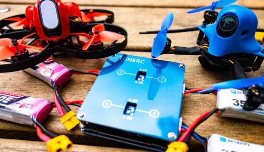 【Tiny Whoop】1セルから2セルバッテリー環境への移行をお考えの方に最適な2セル専用バランス充電器『TUNERC Thor 2S Four-Channel Charger』。