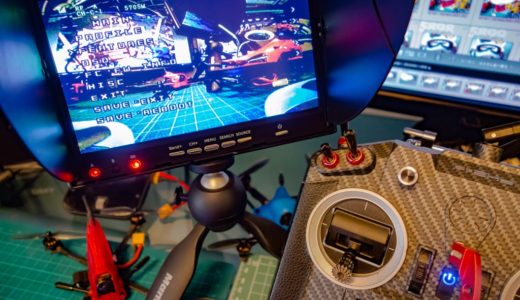 【Eachine LCD5802S】外付けバッテリーからの給電！