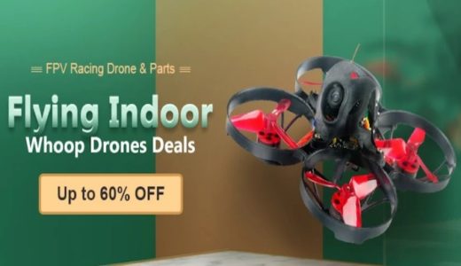 【Banggood Flying Indoorセール】みんな大好き！あのWhoopやToothpick、MegaWhoopが割引セール！