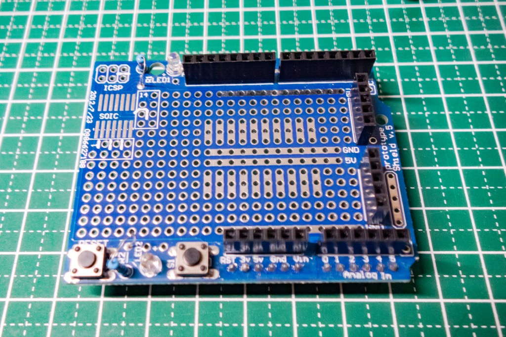 秀逸 5枚セット Arduino 2560サイズ試作 実験シールド基板