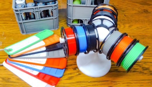 【3Dプリンタ】フィラメントのカラーサンプルを作っておくと便利ですよね！