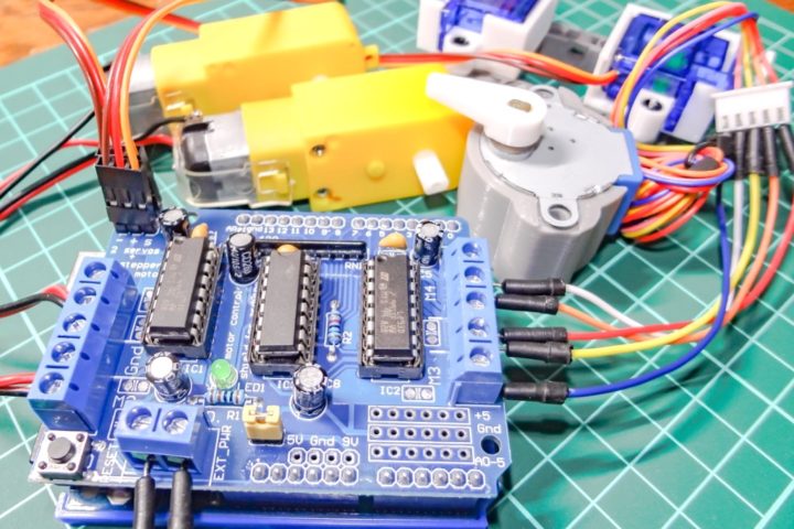 Arduino入門編㉒】ArduinoでDCモーターを制御する。【L298Nデュアルモータードライバ】 | ぶらり＠web走り書き