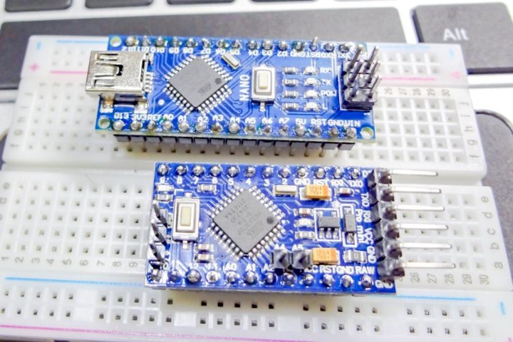 Arduino】Arduino Pro Miniを使ってみる。小型で電子工作用途の組み込みに便利に使えそうですね！ ぶらり＠web走り書き