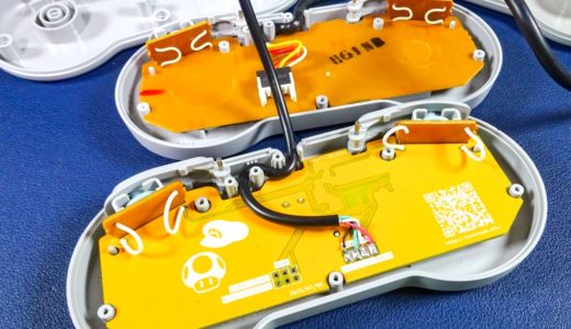 【電子工作 / PCB】スーパーファミコンのコントローラーをUSBゲームパッドに改造する基板を作ってみました！