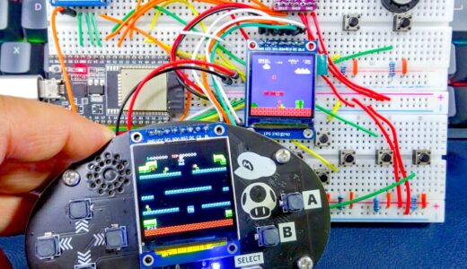【電子工作】ESP32でファミコンエミュレータを動かすオープンソースプロジェクトに挑戦！[NESCAT]