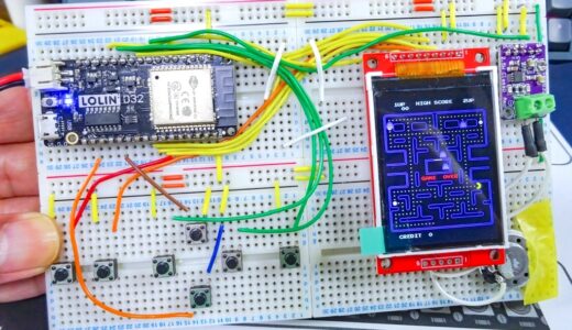 【電子工作 /  ESP32】昔懐かしのレトロアーケードゲームをESP32で動かす！面白いオープンソースプロジェクトです。