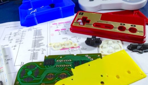 【電子工作 / PCB】ファミコンのコントローラーを使ったUSBゲームパッド化基板を作っています！ まずはPro Micro(Arduino Leonardo)を使ったブレッドボードでのテストから！