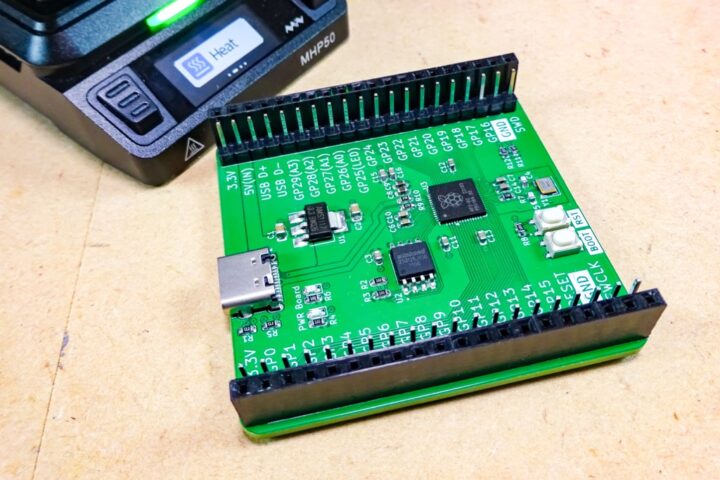 Totem 有線 自作キット 組込済PCB RP2040付 Totem 有線 自作キット 組込済PCB RP2040付