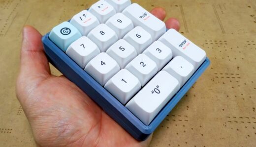 【電子工作 / 自作キーボード】ハブ機能が付いた自作テンキーパッド(マクロパッド)の製作を考えています！